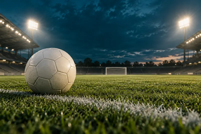 Cancha y pelota sin marcas